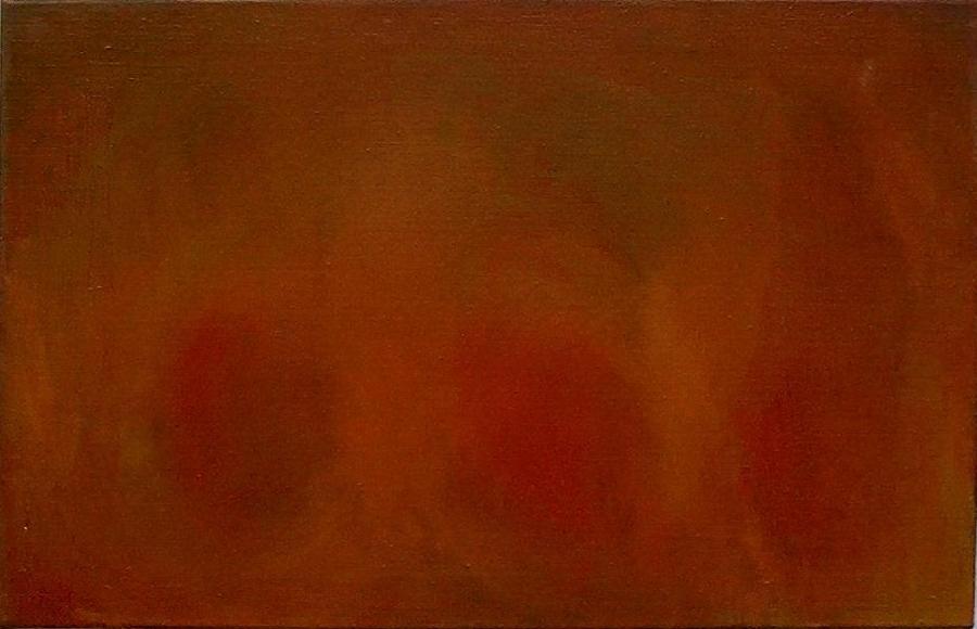 Ohne Titel, l, Eitempera, Kreidegrund, Nessel, 2001, 78 x 50 x 2 cm