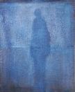 Ina vor den Lidern, �l, Jute, Fichte, Lack, 2007, 120 x 150 x 10 cm, (Privatsammlung, Trier)