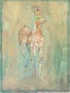 Tapetum Lucidum, �l, Jute, Fichte, Lack, 2010, 60 x 80 x 5 cm, (Privatsammlung, Trier)