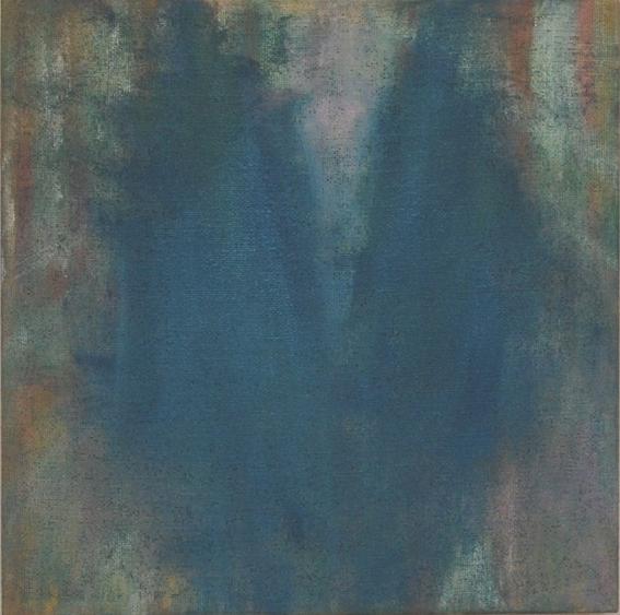 Buchecker, �l, Jute, Fichte, Lack, 2007, 55 x 55 x 5 cm