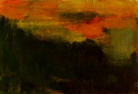 Ohne Titel (c 5), l, Eitempera, Kreidegrund, Nessel, 1996, 150 x 110 x 2 cm